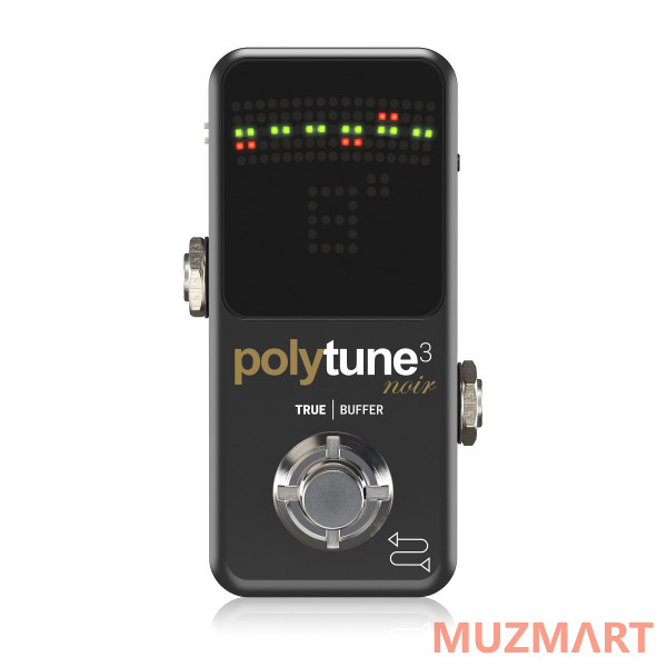 TC Electronic POLYTUNE 3 NOIR Хроматический тюнер с полифоническим режимом