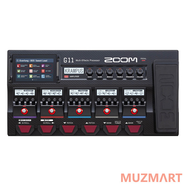 Zoom G11 Гитарный процессор мультиэффектов