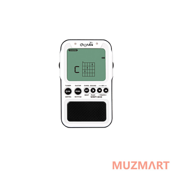 Cherub WMT-940 Метротюнер и справочник гитарных аккордов