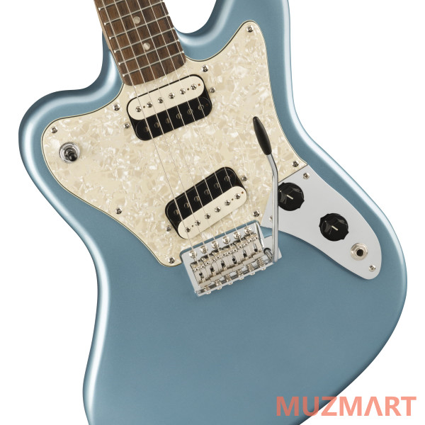 Squier Paranormal Super-Sonic Laurel Fingerboard Ice Blue Metallic Электрогитара