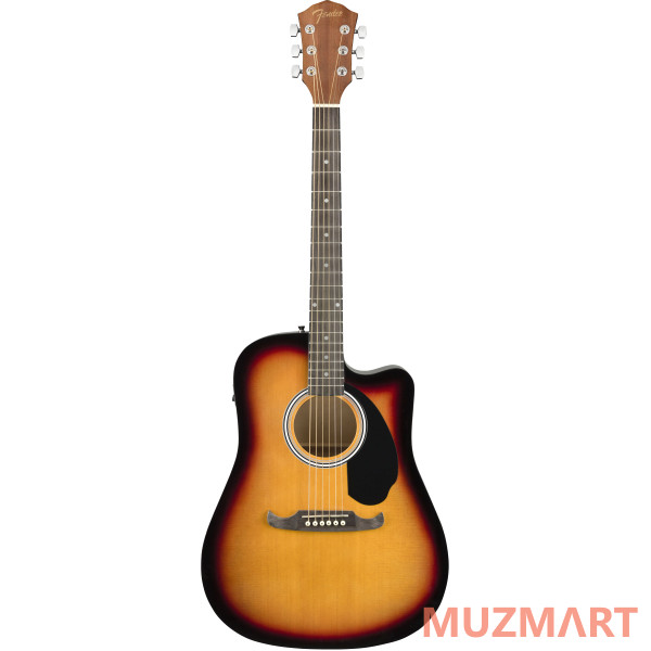 Fender FA-125CE Dreadnought, Sunburst Электроакустическая гитара