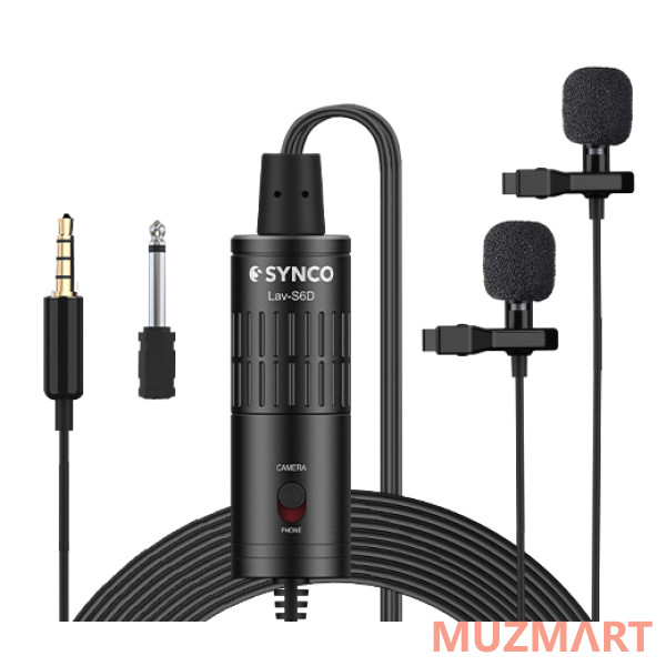 Synco Lav-S6D Петличный микрофон