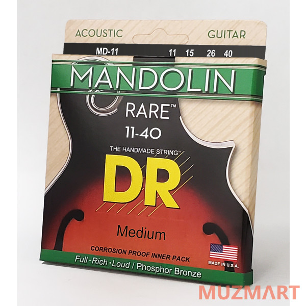 DR MD-11 RARE Струны для мандолины