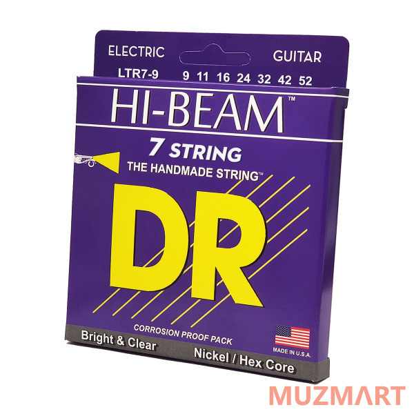 DR LTR7-9 Струны для 7-струнной электрогитары