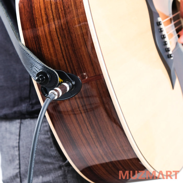MusicNomad MN272 Acousti-Lok Адаптер-стреплок для установки на гитары TAYLOR® с батарейным блоком 9 Volt EXPRESSION SYSTEM®