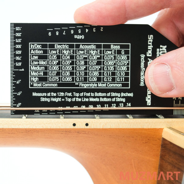 MusicNomad MN602 Специальная линейка для регулировки высоты струн