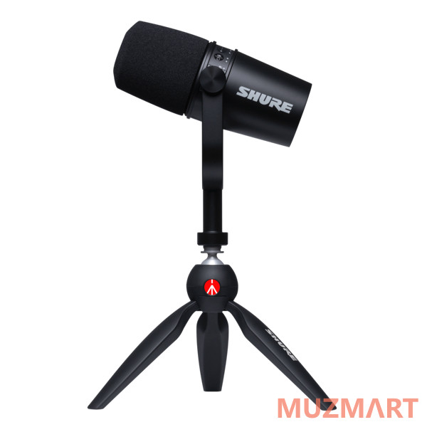 Shure MV7 -K-BNDL премиальный комплект для записи подкастов