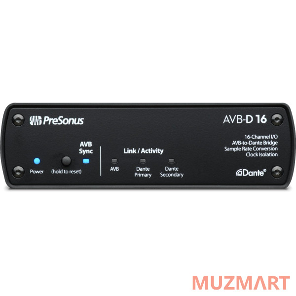 PreSonus AVB-D16 межcетевой мост AVB-Dante, 16x16 каналов