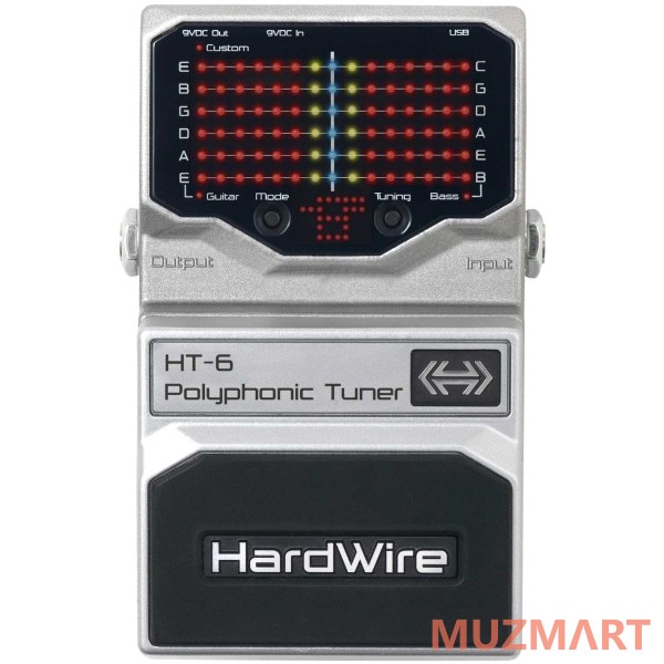 Digitech HT-6 Polyphonic Tuner Гитарная педаль