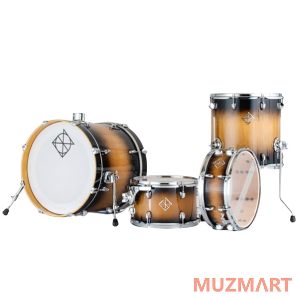 Dixon PODFM522BKB Fuse Maple Набор барабанов, санберст