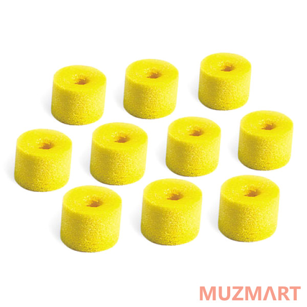 Shure EAYLF1-10 Поролоновые втулк для наушников серий SE, SCL3-4-5, E1-3-4-5, желтые, 5 пар.