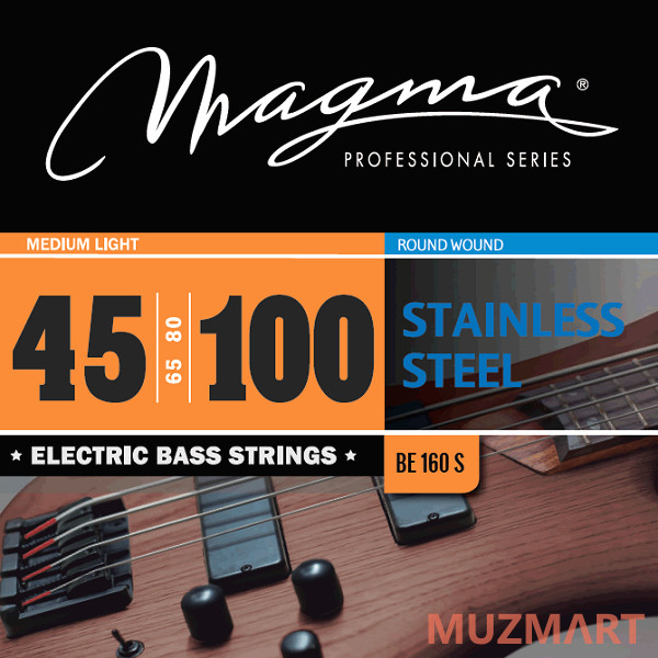 Magma Strings BE160S Струны для бас-гитары 45-100