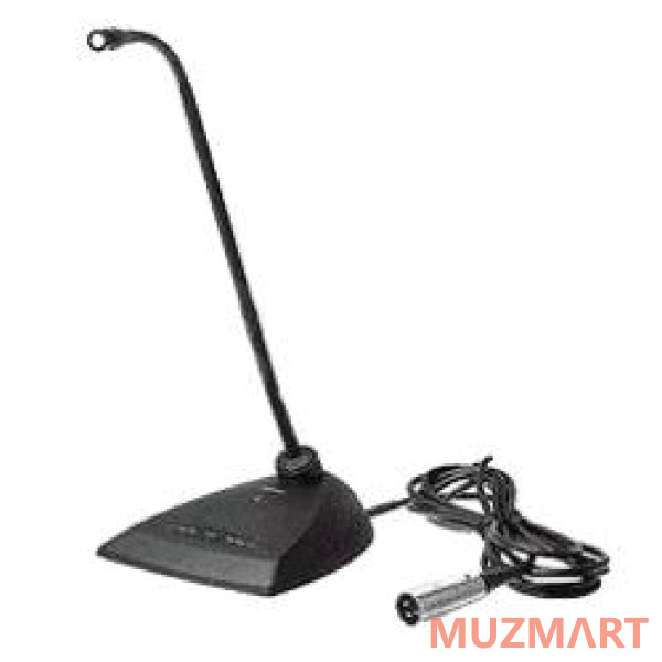 Shure MX418D/S Микрофон на гусиной шее с базой, суперкардиоидный