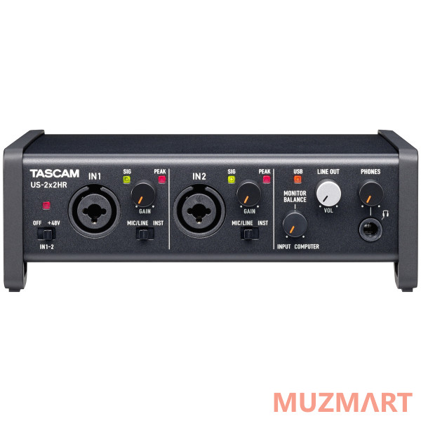 Tascam US-2x2HR USB аудио/MIDI интерфейс