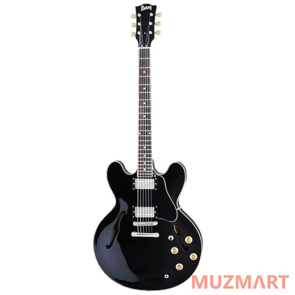 Burny RSA70 BLK Полуакустическая электрогитара с кейсом