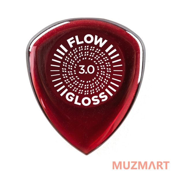 Dunlop 550P300 Flow Gloss 3Pack Медиаторы 3 шт