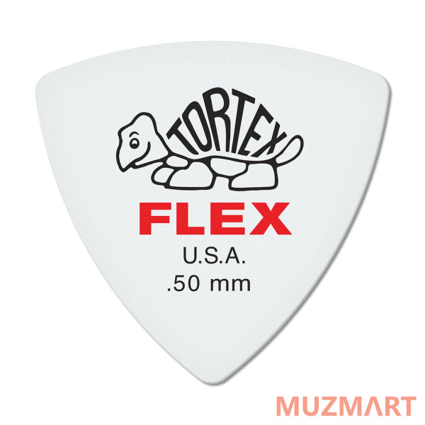 Dunlop 456P050 Tortex Flex Triangle 6Pack Медиаторы