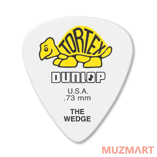 Dunlop 424P073 Tortex Wedge 12Pack Медиаторы