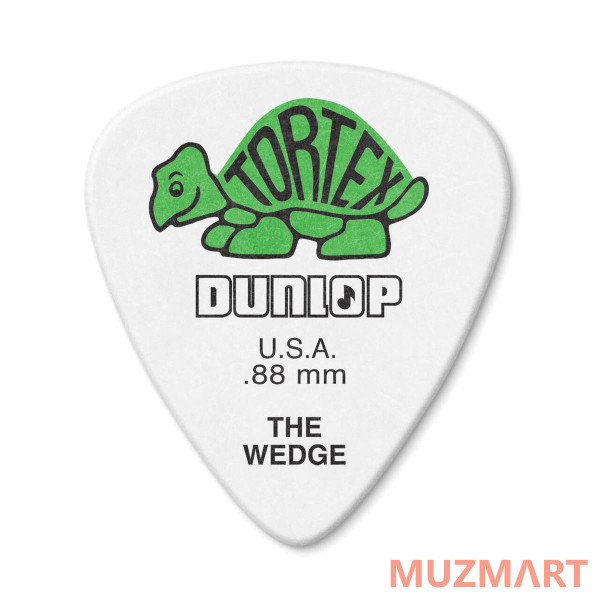 Dunlop 424P088 Tortex Wedge 12Pack Медиаторы