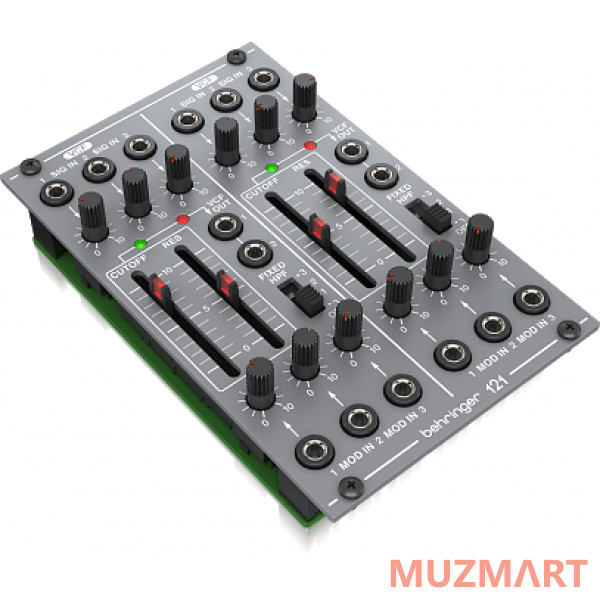 Behringer 121 DUAL VCF Аналоговый DUAL VCF модуль для Eurorack