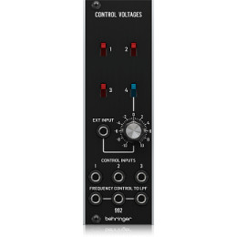 Behringer 992 CONTROL VOLTAGES модуль синтезатора: модуль CV-маршрутизации, 3 входа, 3 выхода, аттенюатор, формат Eusorack