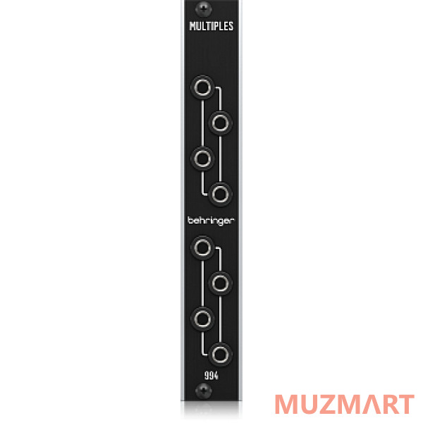 Behringer 994 MULTIPLES модуль синтезатора: маршрутизатор/сплиттер CV и аудиосигналов, формат Eurorack
