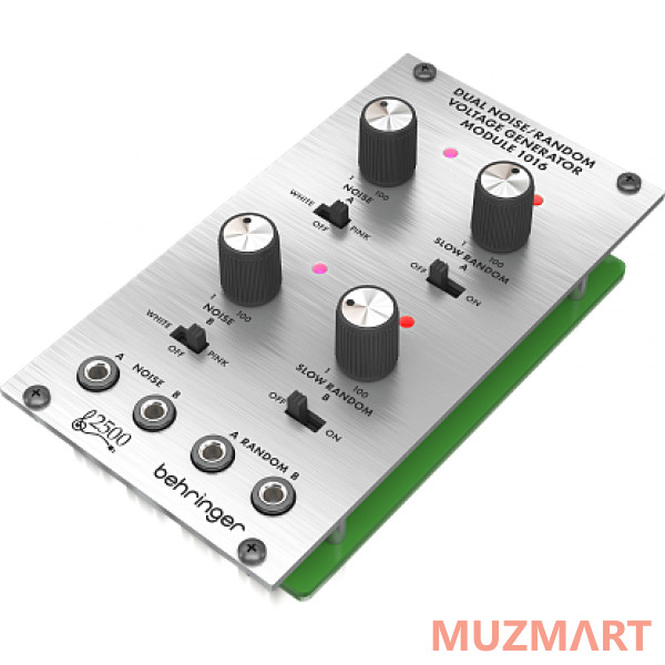 Behringer DUAL NOISE / RANDOM VOLTAGE GENERATOR MODULE 1016 двойной модуль синтезатора: нойз-генератор Series 2500, формат Eurorack