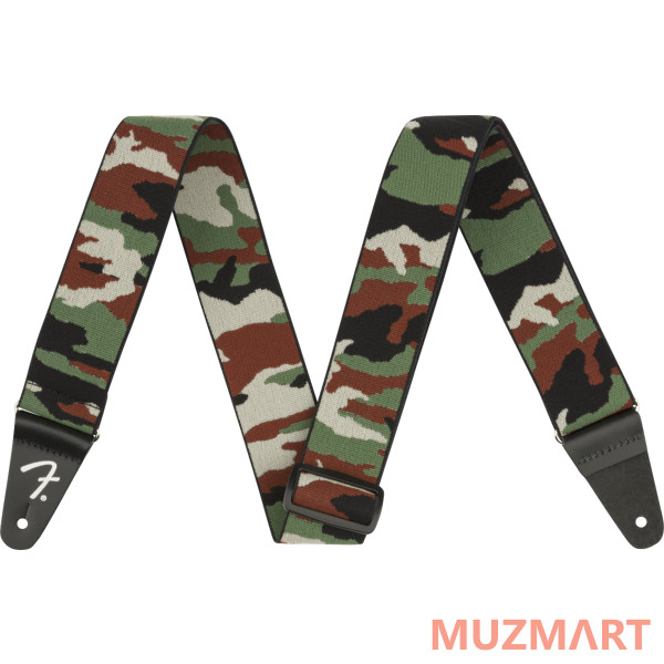 Fender WEIGHLESS 2` CAMO STRAP Гитарный ремень