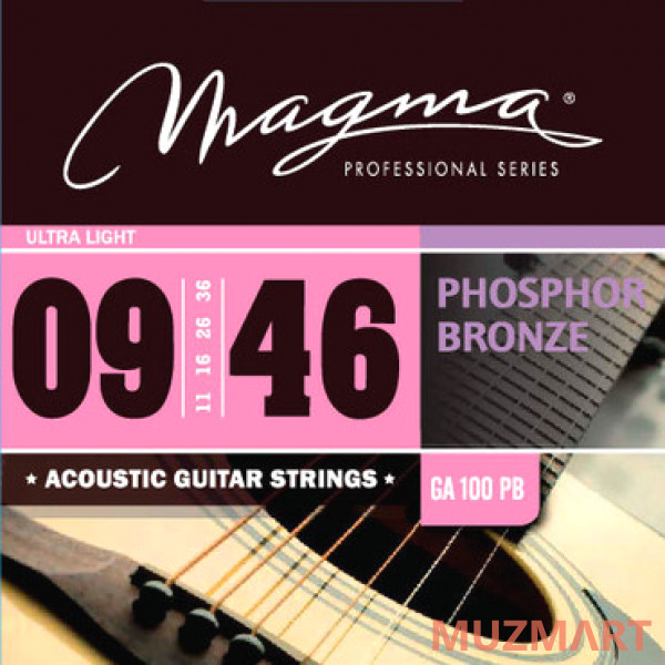 Magma Strings GA100PB Струны для акустической гитары 9-46