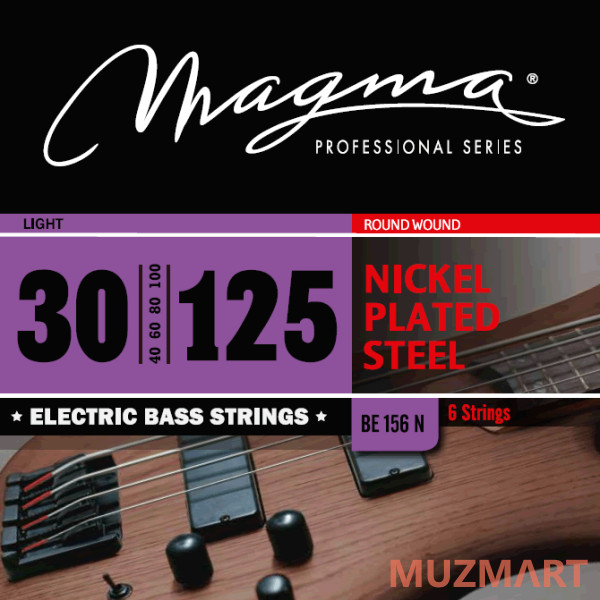 Magma Strings BE156N Струны для 6-струнной бас-гитары 30-125