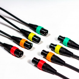 Zoom XLR-4C/CP Набор из четырех микрофонных кабелей