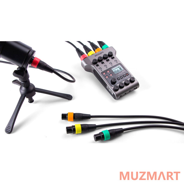 Zoom XLR-4C/CP Набор из четырех микрофонных кабелей