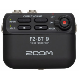 Zoom F2-BT/B Полевой стереорекордер, Bluetooth