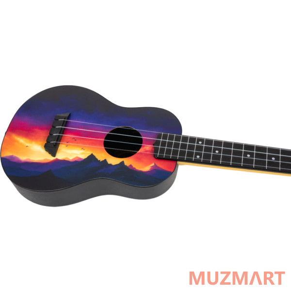 Flight TUS-EE SUNSET dPACK 1 Комплект: укулеле сопрано