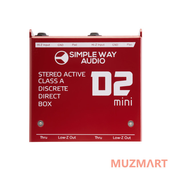 Simple Way Audio D2mini Активный DI-Box, двухканальный