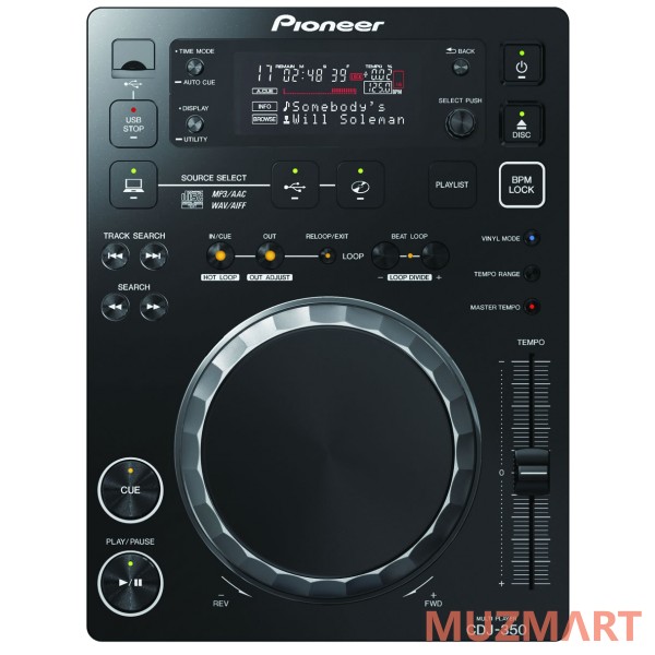 Pioneer CDJ-350 проигрыватель CD/CD-R/MP3