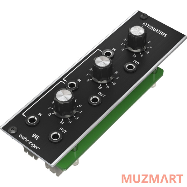 Behringer 995 ATTENUATORS Модуль синтезатора: 3-канальный пассивный аттенюатор, формат Eurorack