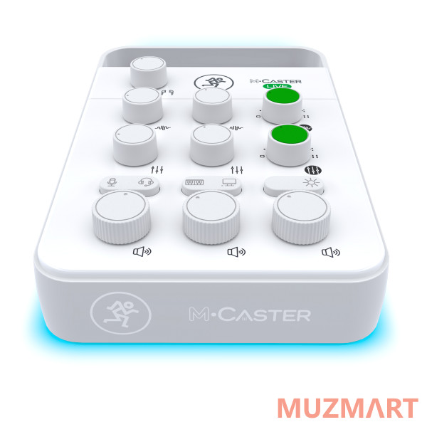 Mackie MixCaster Live (White) Стриминговый звуковой микшер