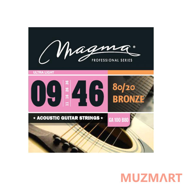 Magma Strings GA100B80 Струны для акустической гитары 9-46