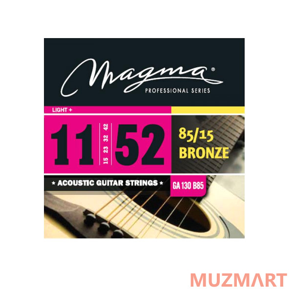 Magma Strings GA130B85 Струны для акустической гитары 11-52
