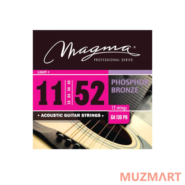 Magma Strings GA130PB12 Струны для 12-струнной акустической гитары