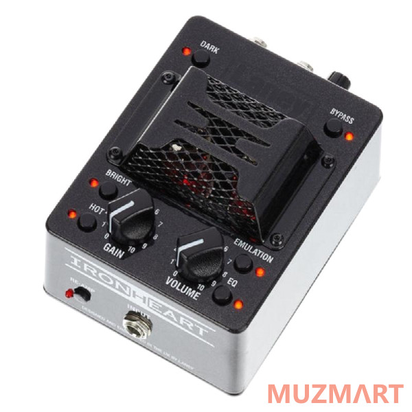 Laney IRT-PULSE Ламповая гитарная педаль преамп с USB In/Out