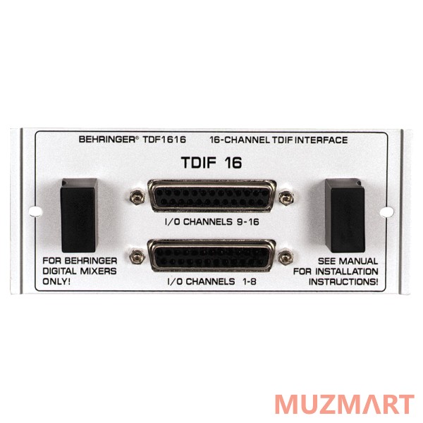 Behringer TDF1616 TDIF Интерфейс для пульта DDX 3216