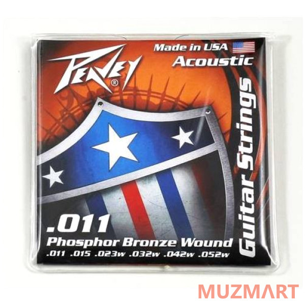 Peavey Phosphor Bronze-Balanced 11-52 Струны для акустической гитары 11-52
