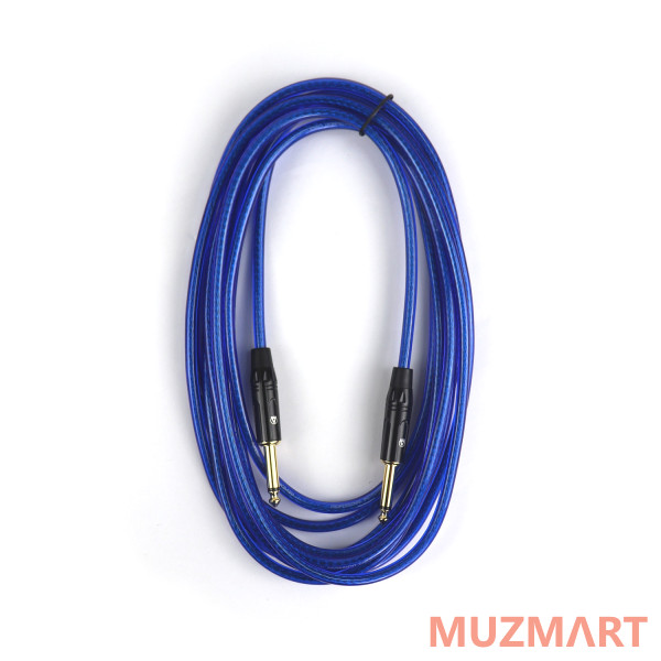 AuraSonics J63J63-5TBU Гитарный кабель 5 м