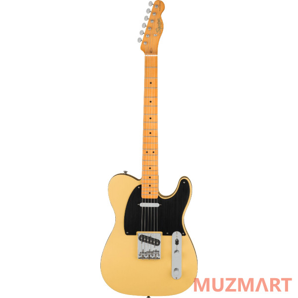Squier 40th ANN Telecaster MN Aged Hardware Satin Vintage blond Электрогитара