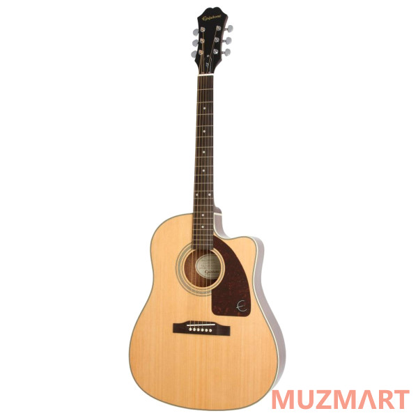 Epiphone J-15 EC Deluxe Natural Электроакустическая гитара с кейсом