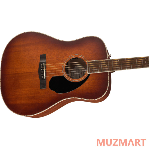 Fender PD-220E Mahagony Aged Cognac Burst Электроакустическая гитара