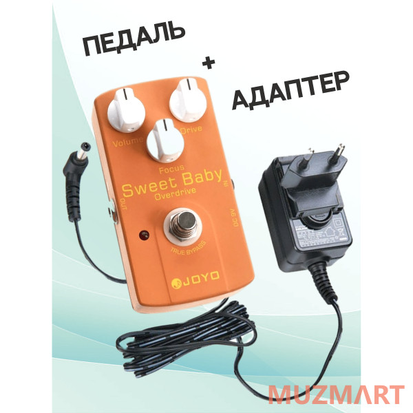 Joyo KIT JF-36_ACDOO6 Педаль эффектов с адаптером питания