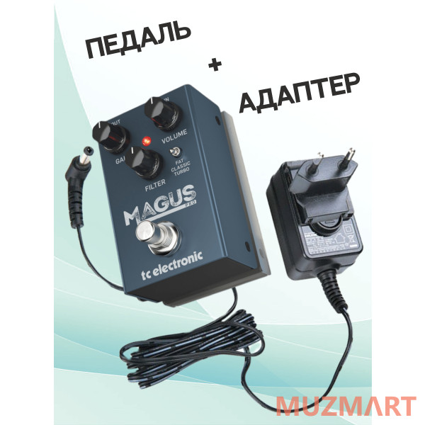 TC Electronic KIT MAGUS PRO_ACDOO6 Педаль дисторшн с адаптером питания